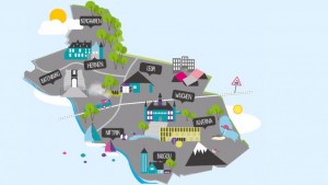 Wijchen + kerkdorpen tekening