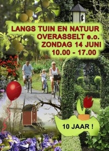 Overasselt open tuinendag 14 juni