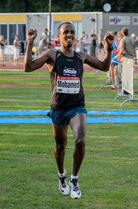 Mohamed na de finish