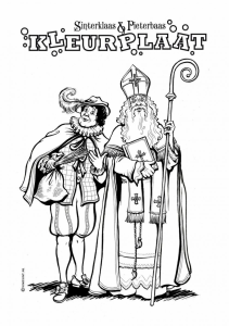 Kleurplaat sint Alverna