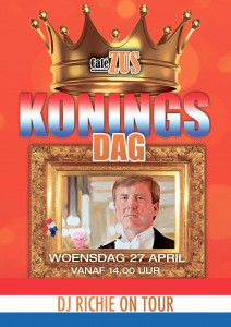cafe Zus koningsdag 2016