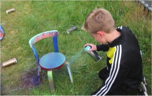 Maaswaal College grafitti