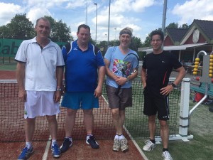 Open Philips tennistoernooi 1ste en 2de plaats HD6 Phillipsen Accountants toernooi