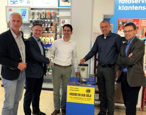 lions overhandigingzuil