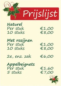 oliebollen-prijslijst