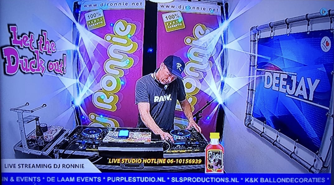 DJ Ronnie geeft weer een online feest! Wijchens Nieuws